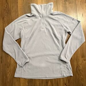 Columbia Women's Glacial IV Half Zip Fleece Size Large Funnel Neck Pullover